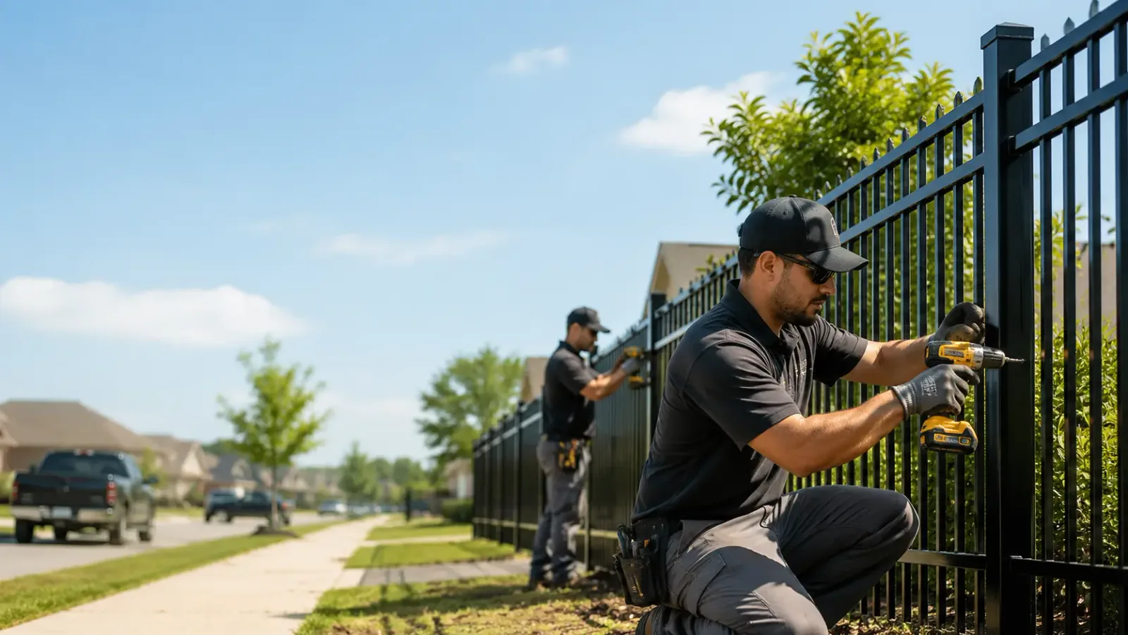 Metal Fence Installation in Loranger, LA